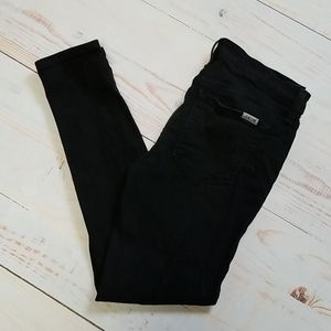 Joe's Jeans Black Wash Skinny Ankle Jeans sz 29